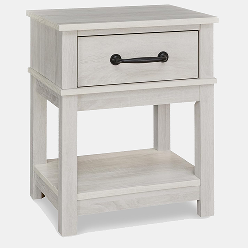 Signature Design by Ashley Dorrinson Farmhouse 1 Drawer Nightstand, 24.13