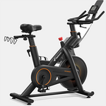 Merach Magnetic Exercise Bike, Indoor Cycling Bike with Self-Developed App, 350 lbs Weight Capacity & 40 lbs Flywheel, Stationary Bike for Home Gym Fitness