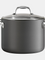Tramontina Hard Anodized Non Stick 8-Quart Stock Pot with Glass Lid, Pasta Pot with Reinforced Nonstick Coating, Oven Safe