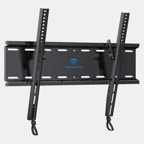 Perlesmith Tilting TV Wall Mount Bracket Low Profile for Most 23-60 inch LED LCD OLED, Plasma Flat Screen TVs with VESA 400x400mm Weight up to 115lbs, Fits 16