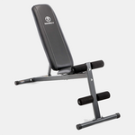 Marcy Exercise Utility Bench for Upright, Incline, Decline, and Flat Exercise SB-261W , Black , 42.00 x 19.00 x 51.00 inches