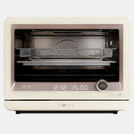 7-in-1 Steam Convection Oven Countertop with Air Fry, Bake, Sous Vide, Ferment, Built-in Recipes | Anti-Scalding, Self Clean, Food-grade Stainless Steel Cavity & Accessories | 1500W