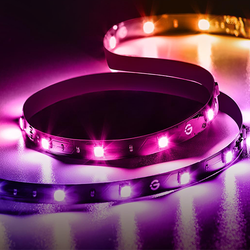 Govee TV LED Backlight Strip, RGBIC Smart LED Backlight for 40-50inch TVs, Music Sync, Wi-Fi Bluetooth & App Control, Works with Alexa & Google Assistant, 77 Scene Modes, Adapter