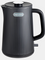Nueve & Five 1.7L (57oz) Large Electric Kettle Perfect for 7+Cups of Tea and Coffee,2 quarts Double Wall Big Electric Tea Kettle,Auto Shut Off,1200W Hot Water Kettle Electric-Black